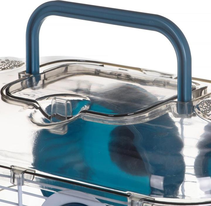 Actual product image Zolux Cage RODY3 MINI, blue (206013)