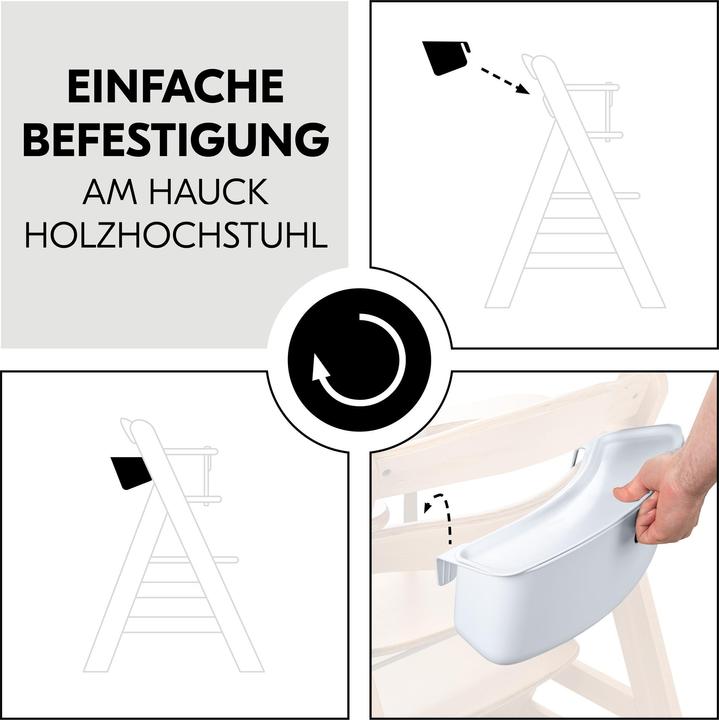 Produktbild Hauck Aufbewahrungsbox mit Deckel für Hochstühle
