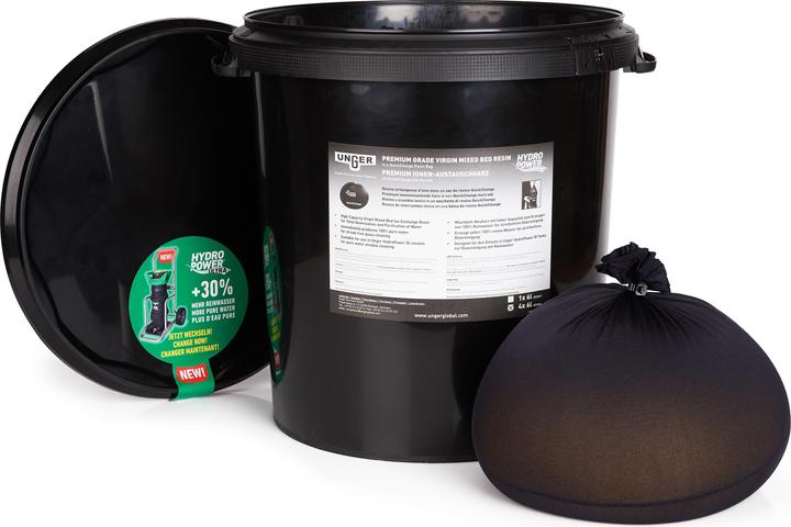 Produktbild Unger DIB64 nLite HydroPower DI, 4x 6 L QuickChange Harzbeutel 4 Harzbeutel für die neuen DI