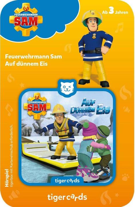Image du produit Tigermedia Sam, pompier de Tigercard, sur de la glace fine (Allemand)