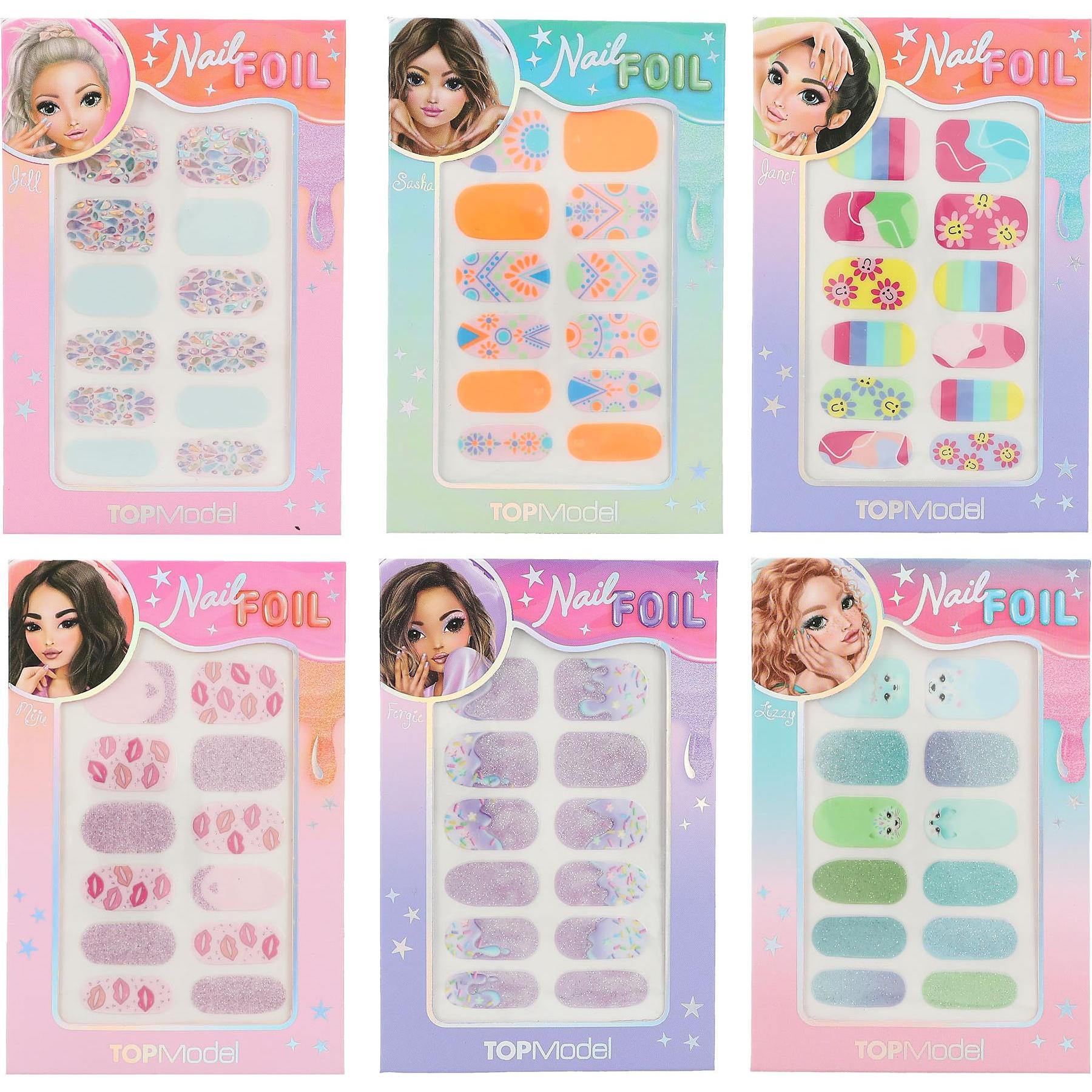 Thumbnail - Magni, Nagelstyling + Kunstnägel, Nagelfolien (Nagelstempel, Mehrfarbig)