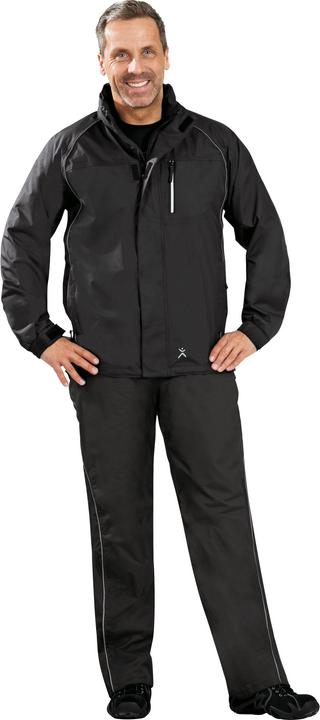 Immagine prodotto Planam Giacca da pioggia Monsoon nera in taglia XXXL (4XL)
