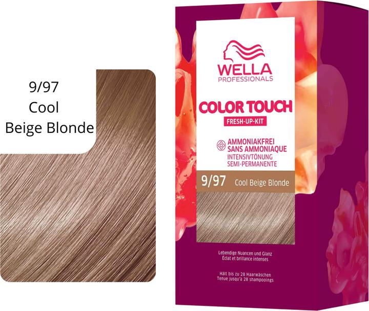 Immagine prodotto Wella Color Touch Fresh-Up-Kit (9/97 Biondo beige cool)