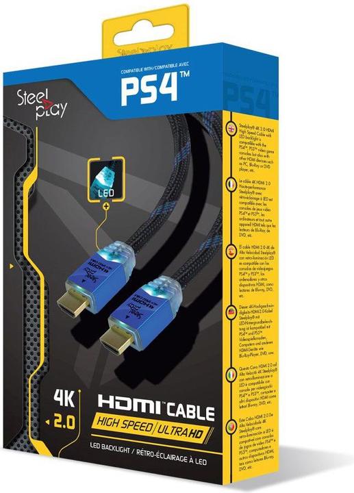 Produktbild Steelplay Highspeed HDMI mit Ethernetkabel (2 m)