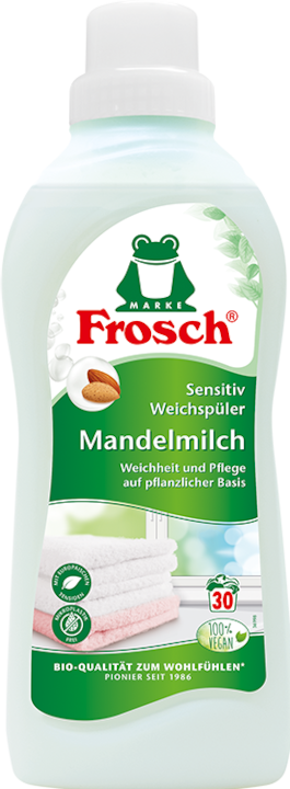 Image du produit Frosch Lait d'amande (30 Cycles de lavage, Liquide)