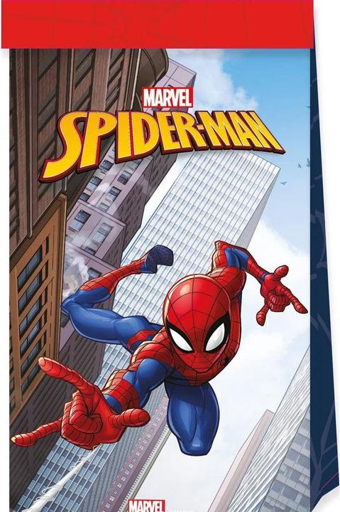 Produktbild Spiderman Partybeutel (6x)