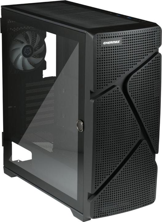 Immagine prodotto Enermax MarbleShell MS31 ARGB (nero, vetro temperato) (ATX, mATX, Mini-ITX)