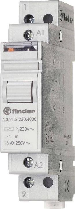 Produktbild Finder Stromstoss-Schalter Hutschiene 20.21.8.110.4000 1 Schliesser 110 V/AC 1
