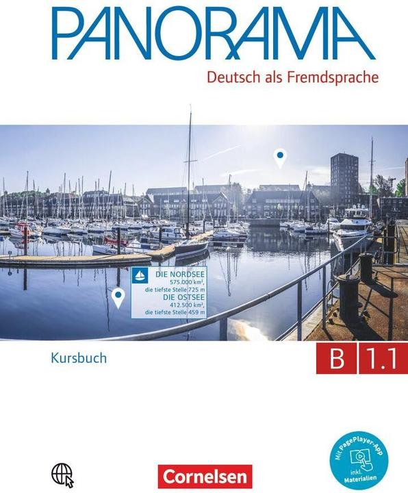 Produktbild Panorama B1.1. Kursbuch (Deutsch, Andrea Finster, Dagmarua, Steve Williams, 2017)