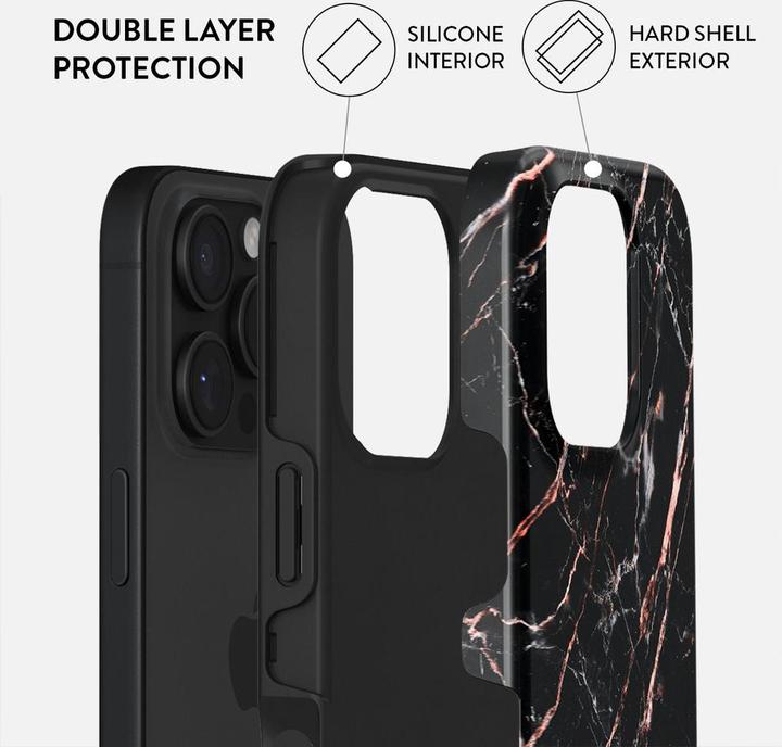 Produktbild Burga Tough Case Apple iPhone 16 Pro Max - Rose Gold Marble (Apple iPhone 16 Pro Max)