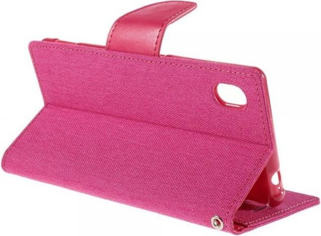 Actual product image Goospery Canvas Diary Series (Sony Xperia M4 Aqua)