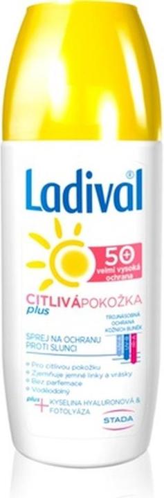 Ladival Sensitive Plus Protective Spray SPF 50+ 150 ml (Sonnenspray, SPF 50+, 150 ml)