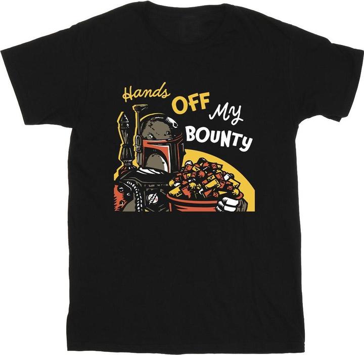Actual product image Star Wars Mens Boba Fett Hands Off My Bounty T-Shirt (4XL)
