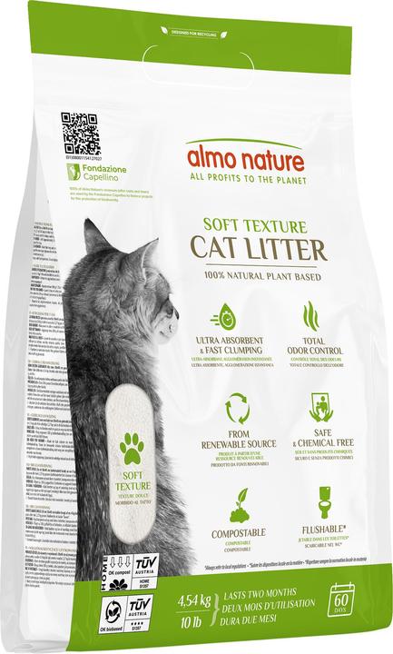 Produktbild Almo Nature Katzenstreu (Klumpend, 4.54 kg)
