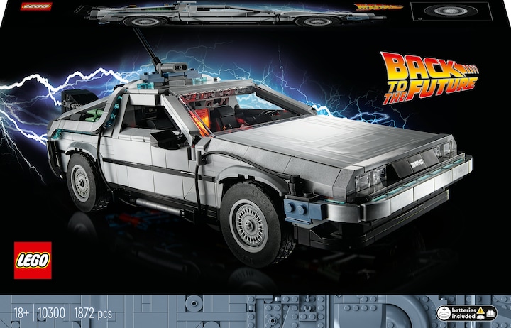 Image du produit LEGO La machine à remonter le temps de Retour vers le futur (10300, LEGO Icons, LEGO difficiles à trouver)