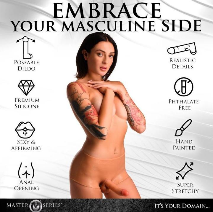 Produktbild Frisky Damen-Silikon-Höschendildo M (M)