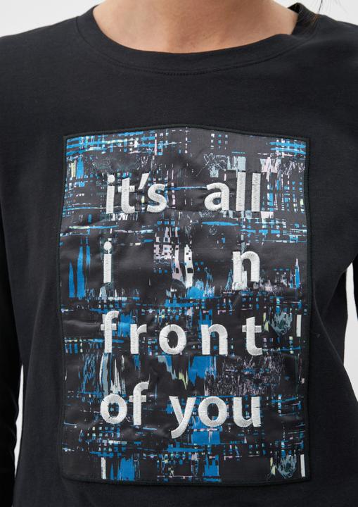 Produktbild s.Oliver T-Shirt Longsleeve mit Artwork (36)