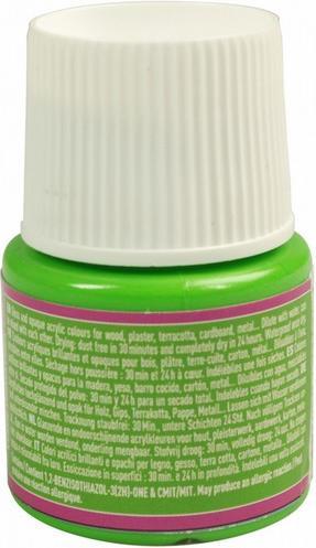 Actual product image Pebeo Deco Glossy acrylic paint (Spring green, 45 ml)