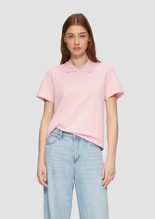 Produktbild S.Oliver Polo-Shirt Piqué-Poloshirt aus Baumwollmix (40)