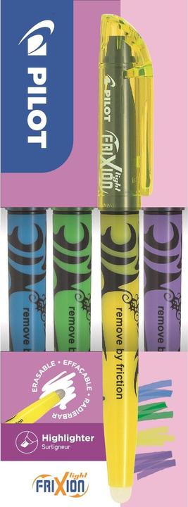 Produktbild Pilot FRIXION LIGHT - Textmarker (4 x)