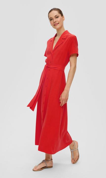 Image du produit S.Oliver Kleid Kurzarmkleid mit Bindeband (40)