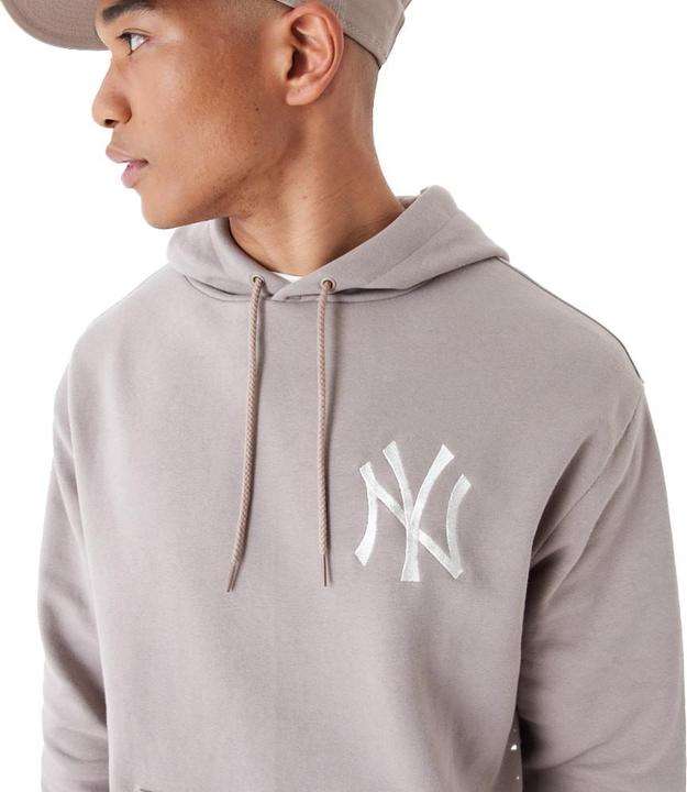 Actual product image New Era Oversized Hoody New York Yankees ash brown (L)