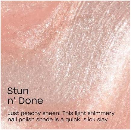 Produktbild OPI Schnell trocknender, veganer Nagellack in Pfirsich, schmutzabweisend (Pfirsich, Stun n’ Done, Farblack)