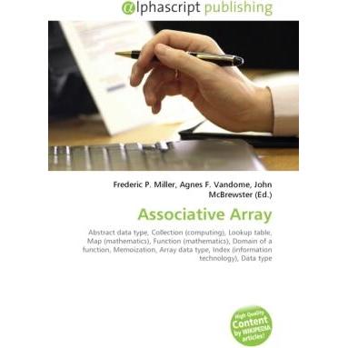 Associative Array, Fachbücher von Agnes F. Vandome, Frederic P. Miller, John McBrewster