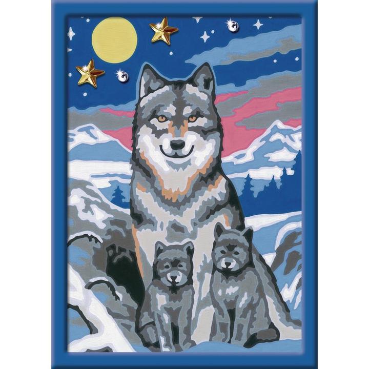 Actual product image Ravensburger Cute wolf family
