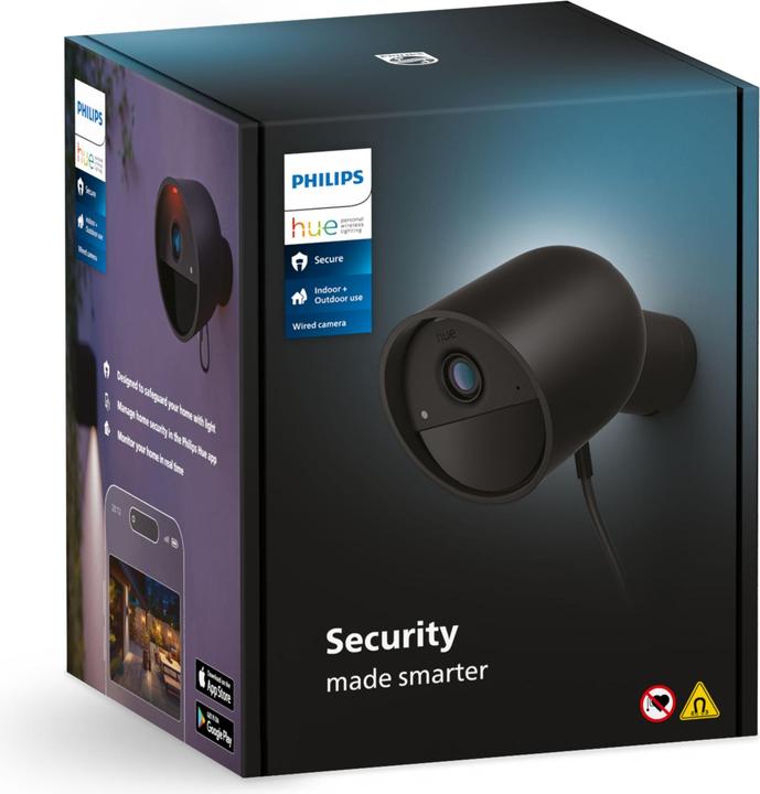 Immagine prodotto Philips Hue Telecamera cablata Secure (1920 x 1080 Pixels)