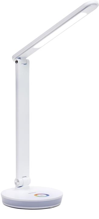 Platinet PDL400RGBW Table LED lamp 12W dimmable, touch operation, USB connection, white (500 lm)