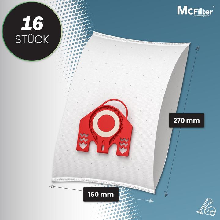 Produktbild Mc Filter Staubsaugerbeutel-Set (16x)
