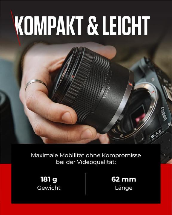 Actual product image Canon RF-S 14-30mm F4-6.3 IS STM PZ (Canon RF-S, APS-C / DX)