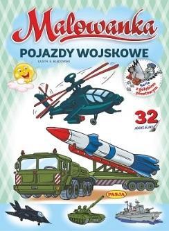 Produktbild Pasja Malbuch - Militärfahrzeuge