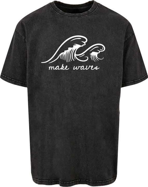 Immagine prodotto Merchcode Estate - Make waves - Maglietta oversize lavata con acido - 113039 (L)