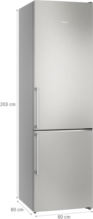 Actual product image Siemens FRIDGE-FREEZER STAND 203X60 (KG39NAIAU GST) (363 l)