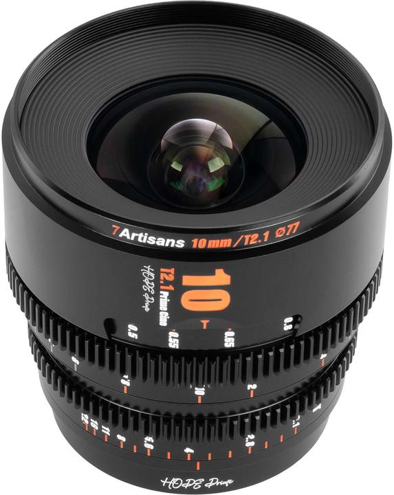 Produktbild 7artisans Festbrennweite 10mm T/2.1 – Sony E-Mount (Sony E)