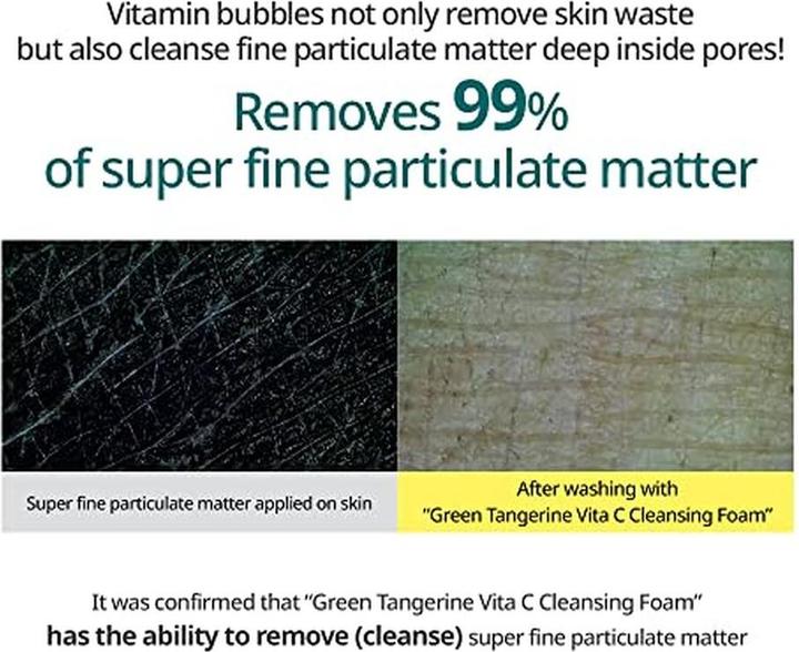 Actual product image Goodal Green Tangerine Vita C Cleansing Foam (Cleansing Foam, 150 ml)