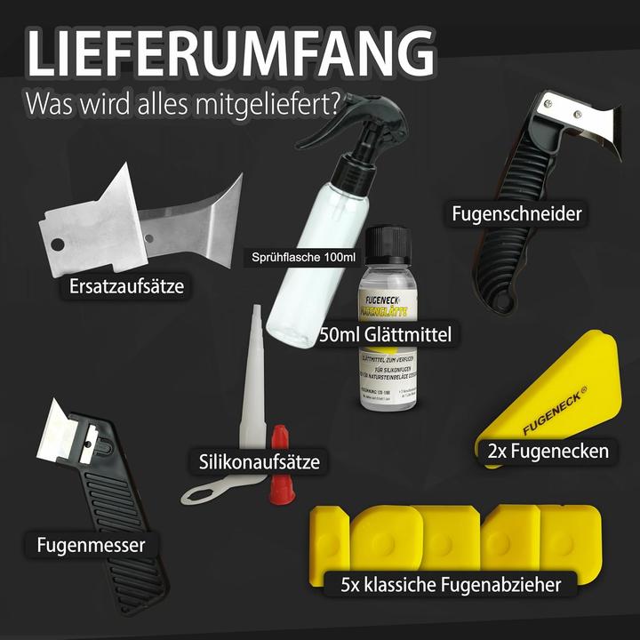 Image du produit Fugeneck Fugenabzieher Set mit Anleitung