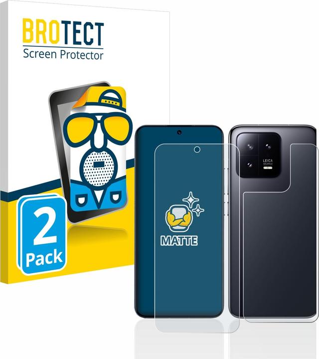 Produktbild BROTECT Entspiegelungs-Schutzfolie Displayschutz Matt (2 Stück, Xiaomi 13)