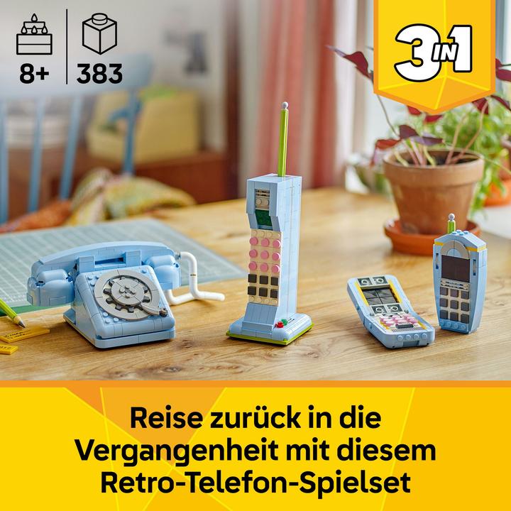 Actual product image LEGO Retro telephone (31174, LEGO Creator Expert)