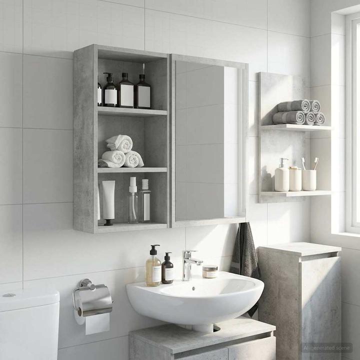 Produktbild vidaXL Badezimmerschrank (16 x 16 x 62.50 cm)