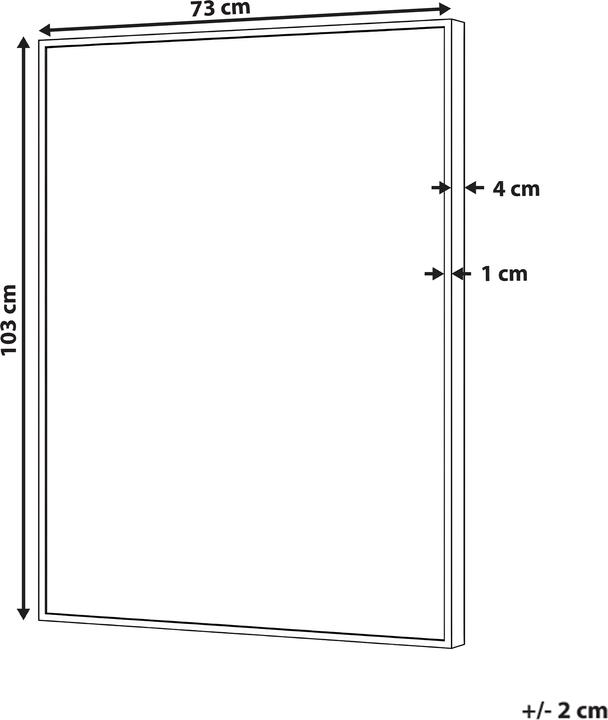 Produktbild Beliani Delvin (73 x 103 cm)