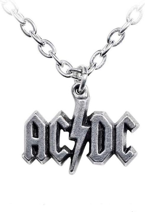 Image du produit AC/DC Collier logo étain (100% métal)