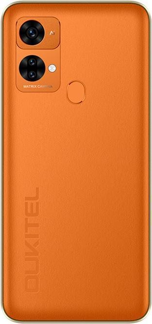 Actual product image Oukitel C33 (256 GB, Black, Orange, 6.80", Hybrid Dual SIM, 4G)