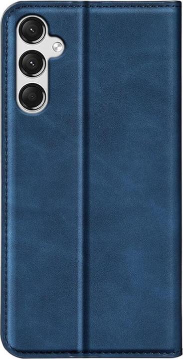 Actual product image Cover-Discount Galaxy A25 5G - Stand Flip Case Cover blue (Samsung Galaxy A25 5G)