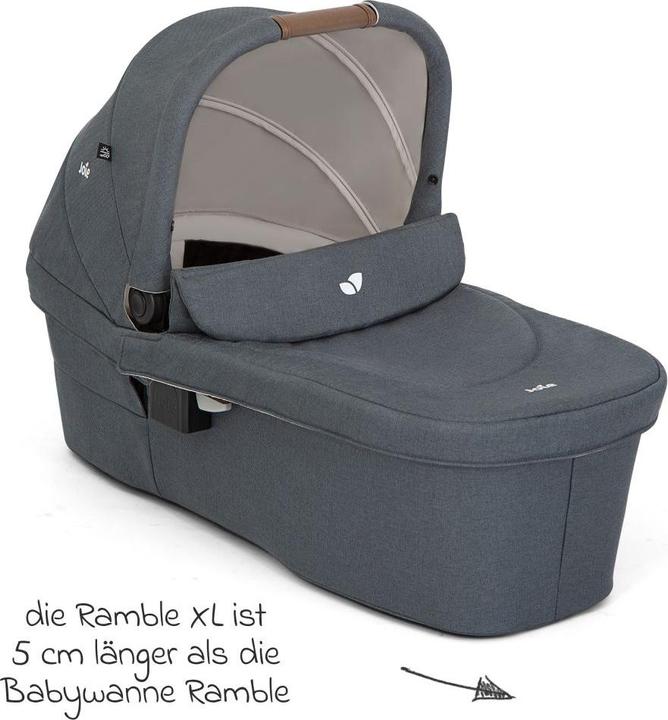 Produktbild Joie Babywanne Ramble XL ab Geburt - 9 Monate für Versatrax, Kinderwagenaufsätze