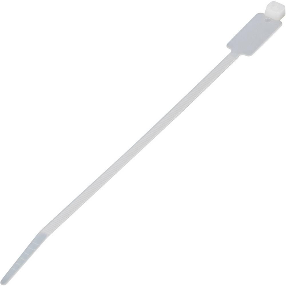 Tru Components Beschriftungskabelbinder, Kabel Zubehör, Braun