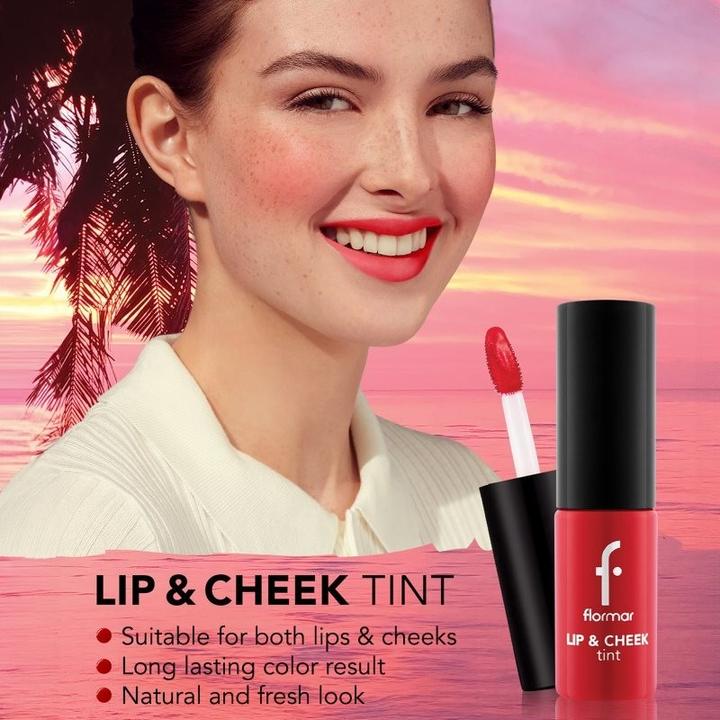 Actual product image Flormar Lip Cheek Tint - 7 Ml