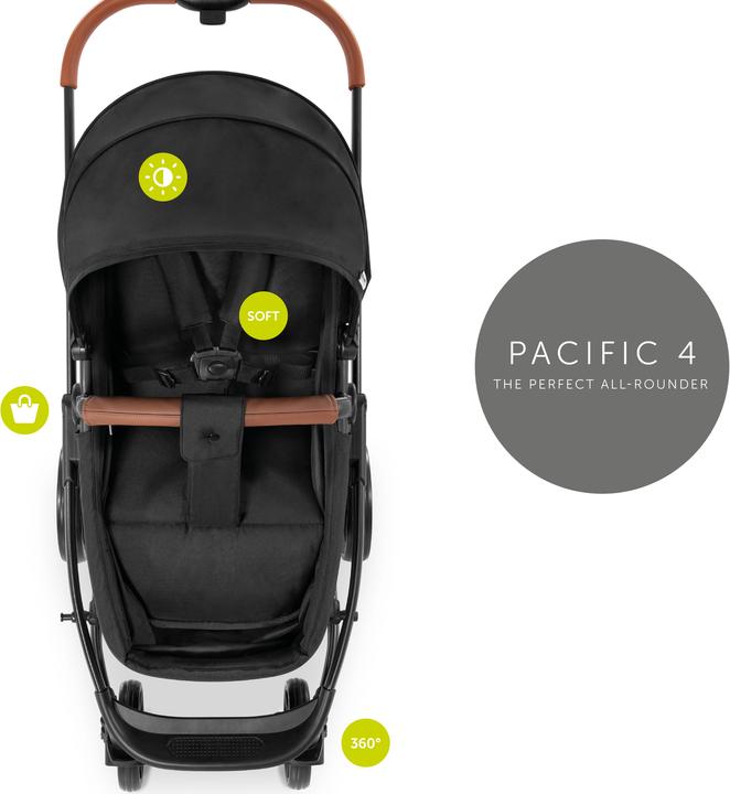 Actual product image Hauck Pacific 4 Shop N Drive